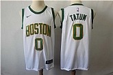 Celtics 0 Jayson Tatum White City Edition Nike Swingman Jersey,baseball caps,new era cap wholesale,wholesale hats